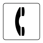 Telephone SVG Icon